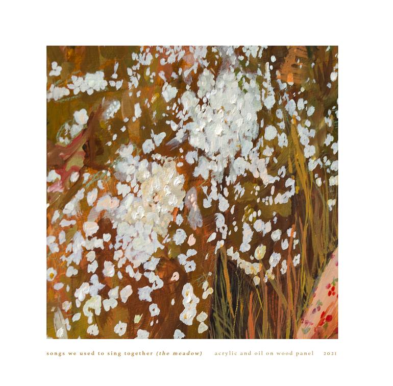 Original Documentary Garden Painting by Joshua Benmore