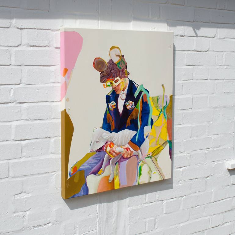 Original Figurative Abstract Painting by Joshua Benmore