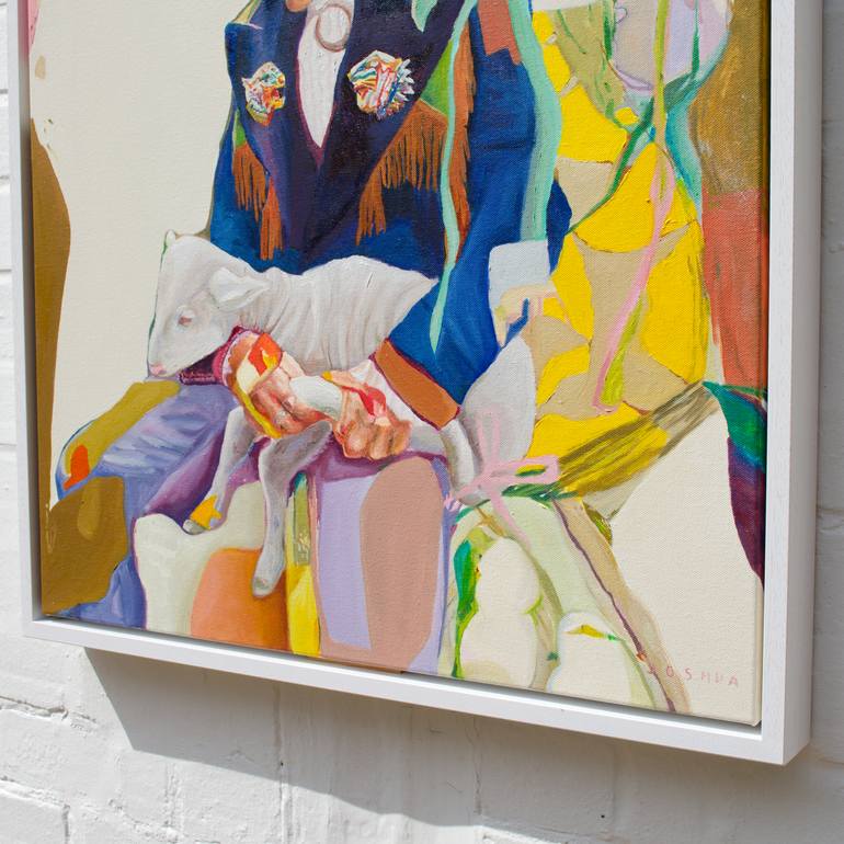 Original Figurative Abstract Painting by Joshua Benmore