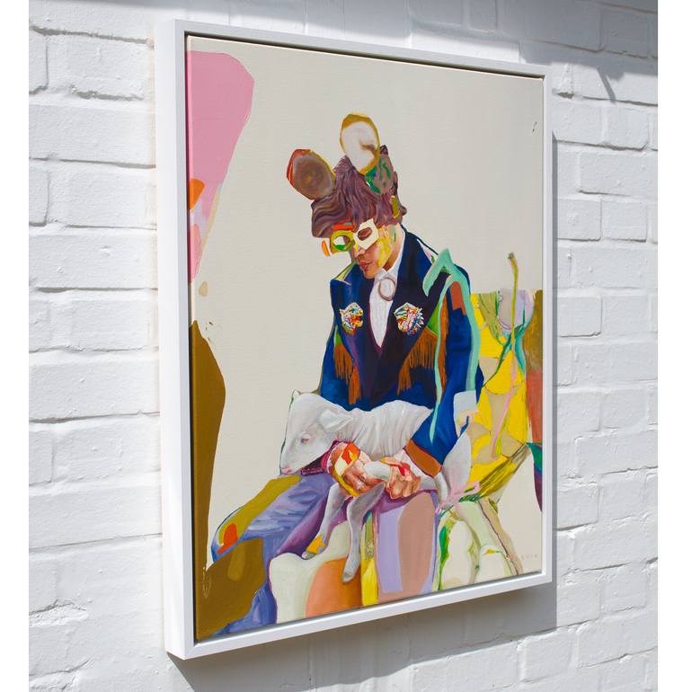 Original Figurative Abstract Painting by Joshua Benmore