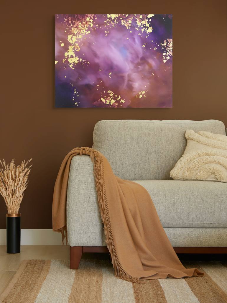 Original Baroque Abstract Painting by Valerie Ostenak
