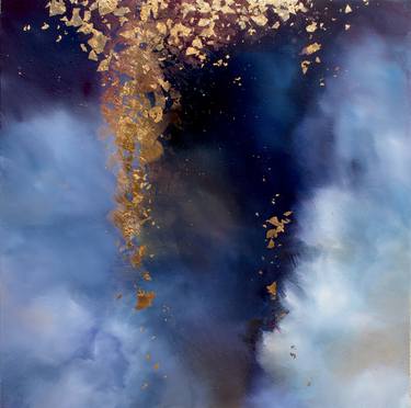 Print of Abstract Outer Space Paintings by Valerie Ostenak