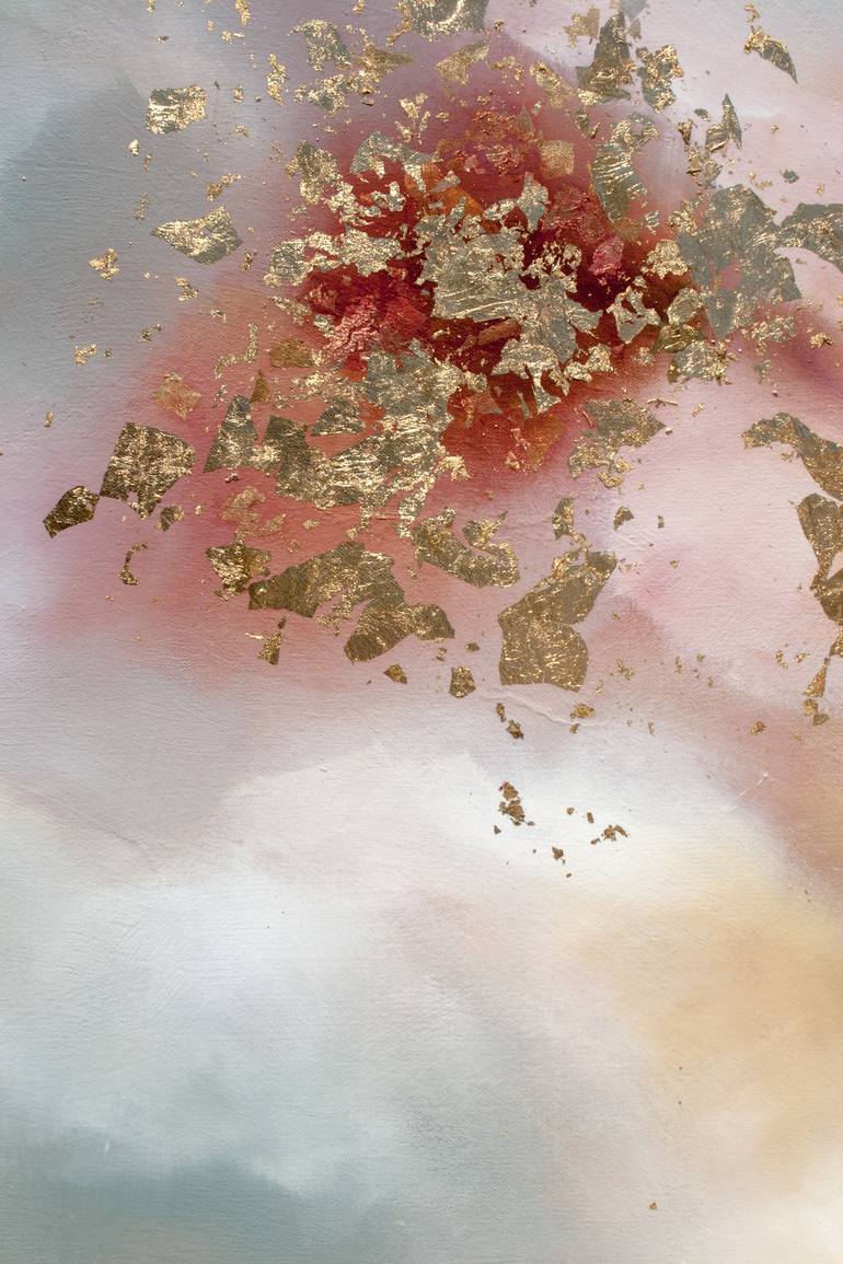 Original Abstract Landscape Painting by Valerie Ostenak