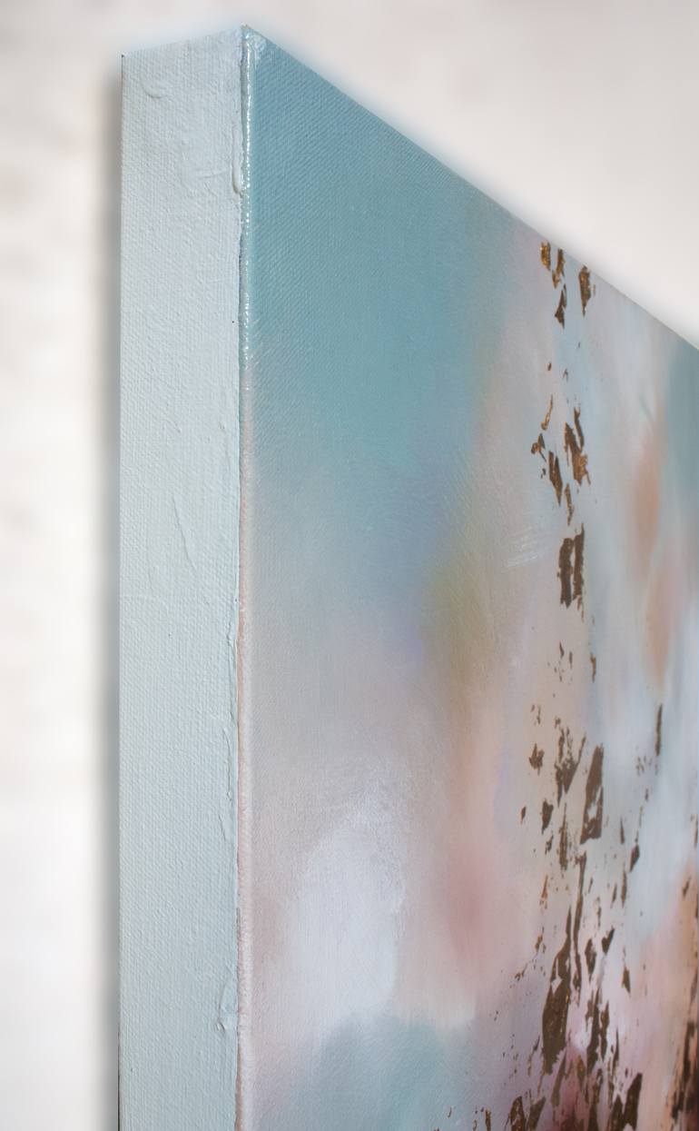 Original Abstract Landscape Painting by Valerie Ostenak