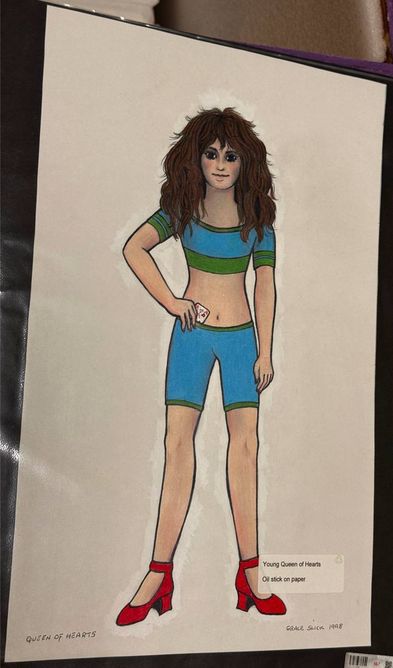 Original Contemporary Pop Culture/Celebrity Painting by Grace Slick
