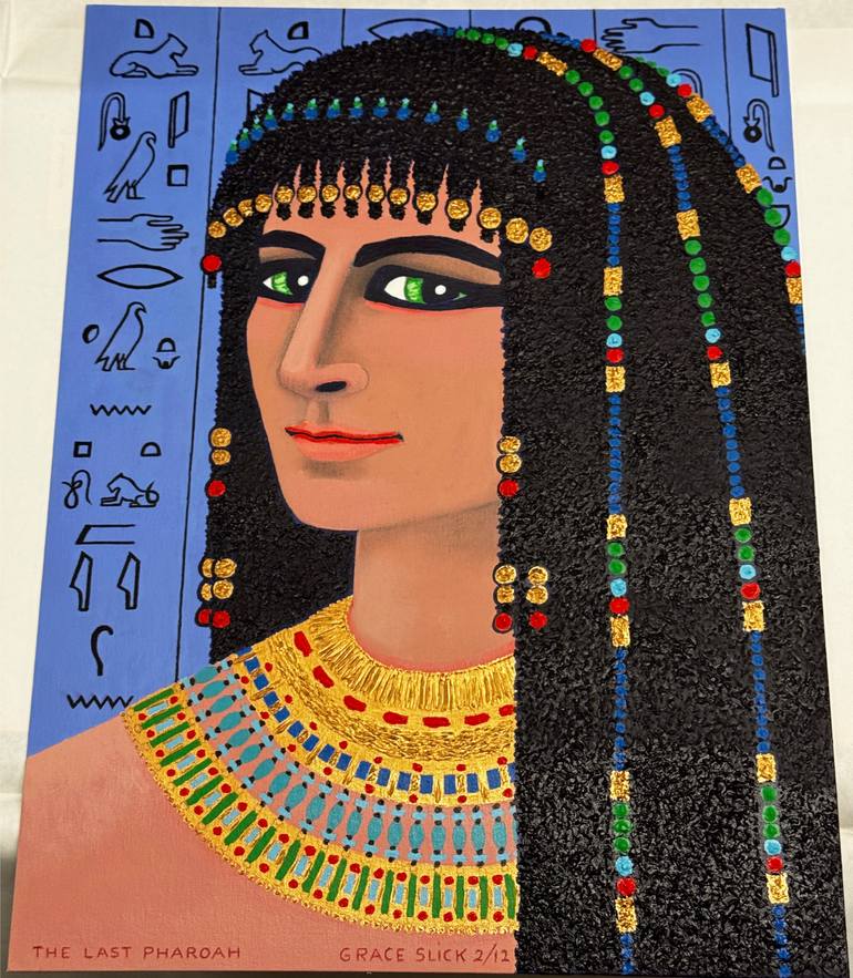 Original Pop Art Pop Culture/Celebrity Painting by Grace Slick