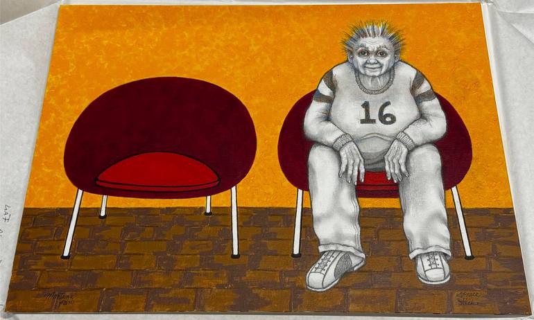 Original Contemporary Pop Culture/Celebrity Painting by Grace Slick