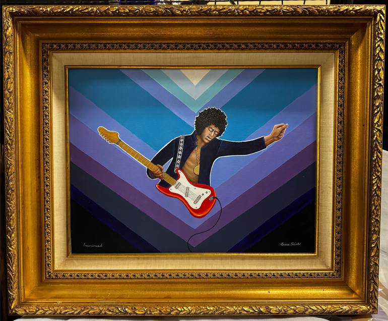 Original Contemporary Pop Culture/Celebrity Painting by Grace Slick