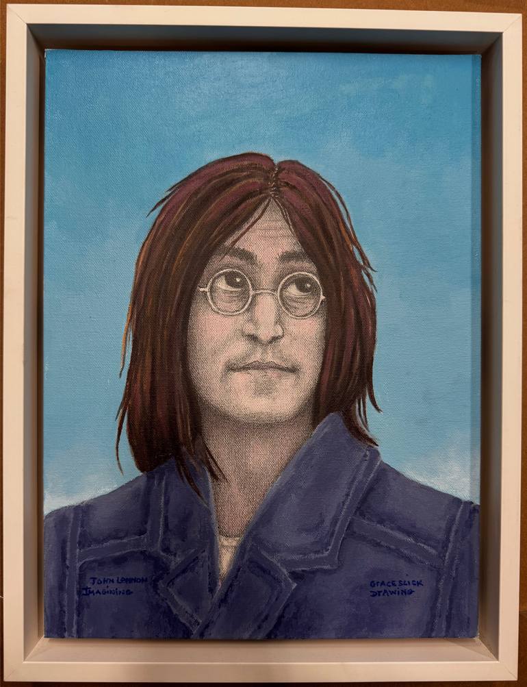 Original Pop Art Pop Culture/Celebrity Painting by Grace Slick
