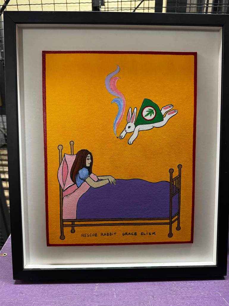 Original Contemporary Pop Culture/Celebrity Painting by Grace Slick