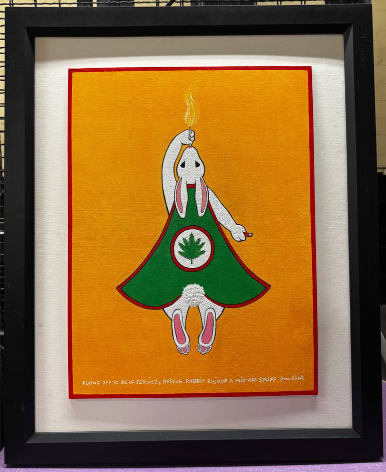 Original Pop Art Pop Culture/Celebrity Painting by Grace Slick
