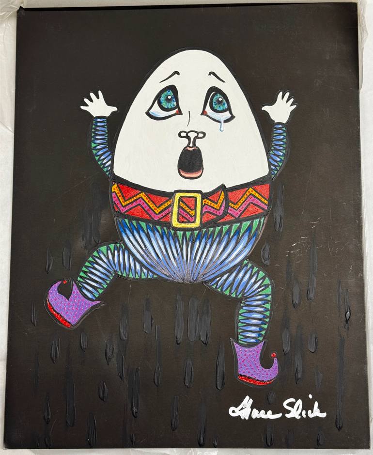 Original Pop Art Pop Culture/Celebrity Painting by Grace Slick