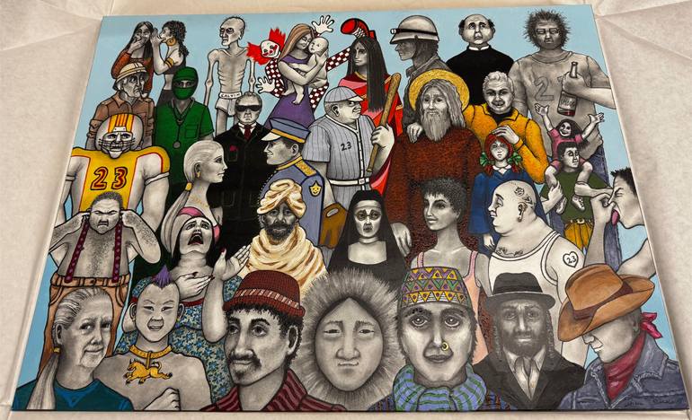 Original Contemporary Pop Culture/Celebrity Painting by Grace Slick