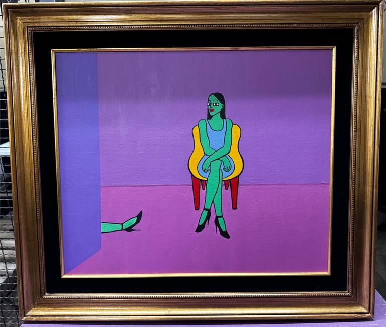 Original Contemporary Pop Culture/Celebrity Painting by Grace Slick