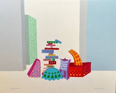 Original Modern Cities Paintings by Grace Slick