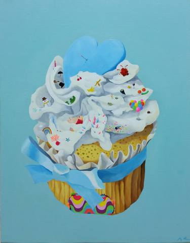 Print of Surrealism Food Paintings by Sanghee Ahn