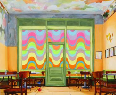 Print of Interiors Paintings by Sanghee Ahn