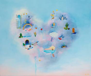 Print of Surrealism Fantasy Paintings by Sanghee Ahn