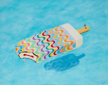 Print of Modern Beach Paintings by Sanghee Ahn