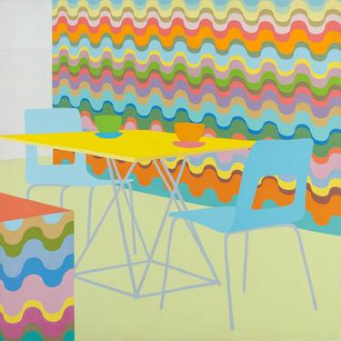 Print of Geometric Paintings by Sanghee Ahn