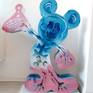 The artist Pierre LAMBLIN wants to play with this series of works on the principle that we are all big children but our toys evolve, he thus dresses Mickey in Louis Vuitton and Hermes. This sculpture also plays on the dichotomy between good and evil with a smooth side stack and a face in skeleton mode.