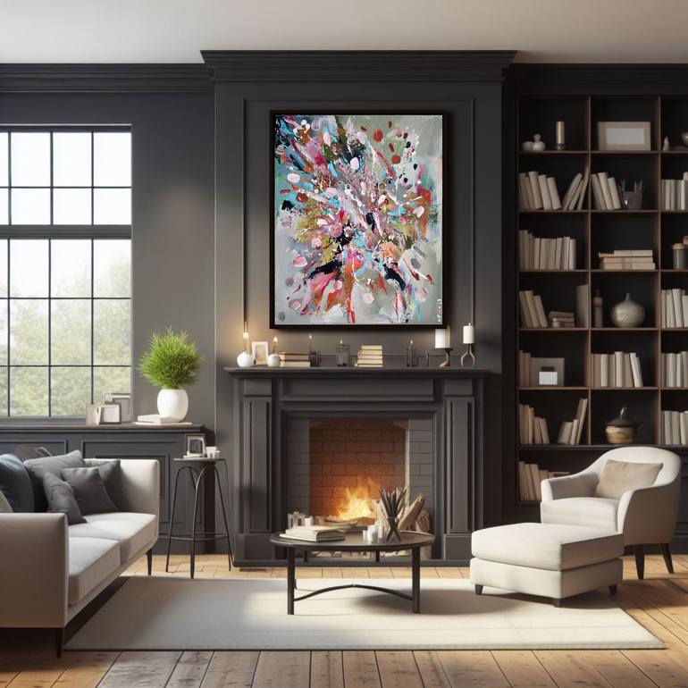 Original Abstract Painting by Maria Penn