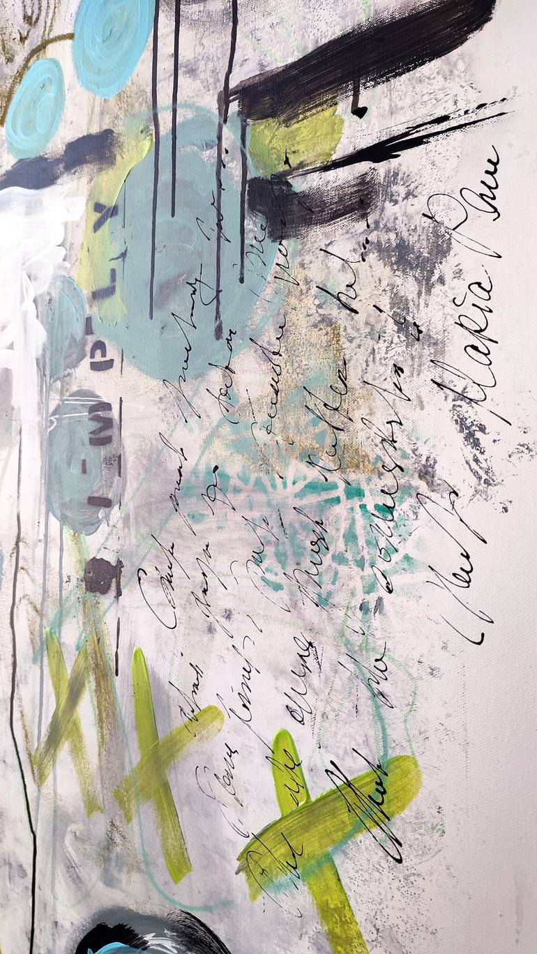 Original Abstract Expressionism Abstract Painting by Maria Penn