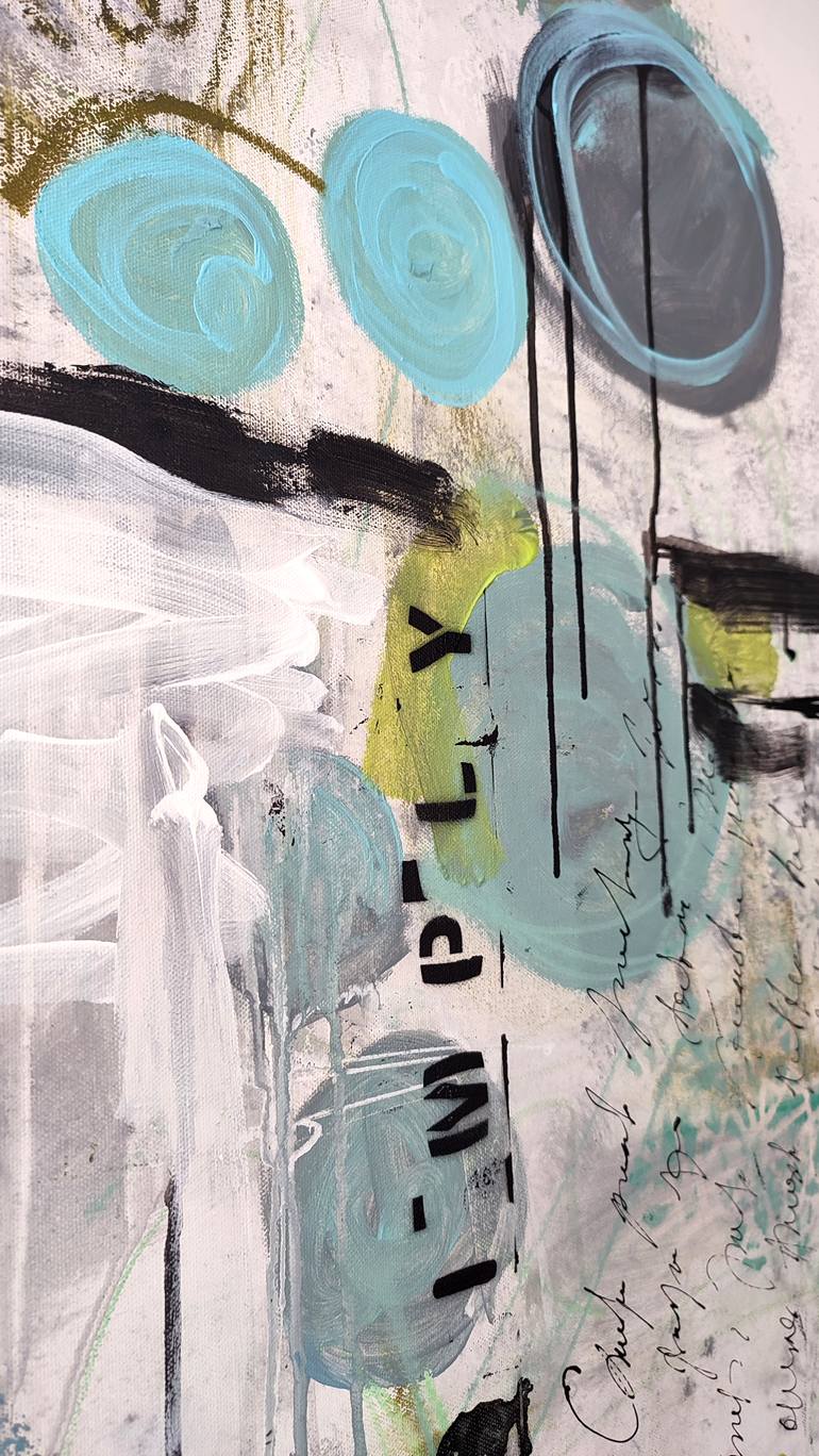 Original Abstract Expressionism Abstract Painting by Maria Penn