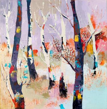 Original Abstract Landscape Paintings by Maria Penn