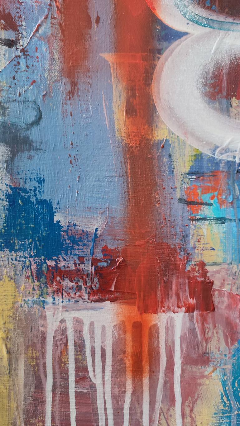 Original Modernism Abstract Painting by Maria Penn