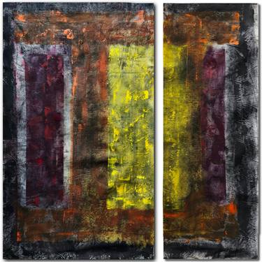 Original Abstract Expressionism Abstract Paintings by Maria Penn