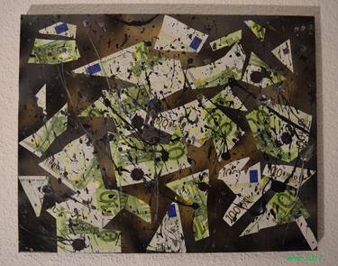 Print of Abstract Expressionism Abstract Collage by Arno M Foorden