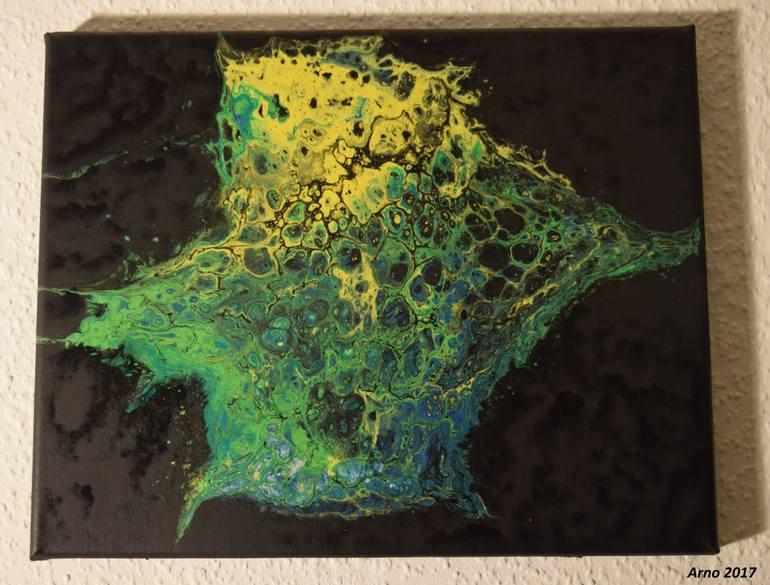 Original Abstract Expressionism Abstract Painting by Arno M Foorden