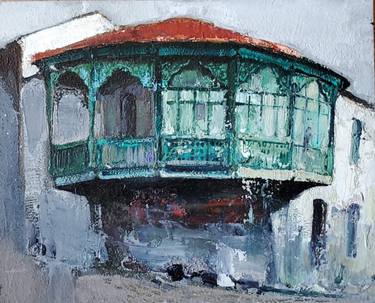 Original Architecture Painting by Mher Chatinyan