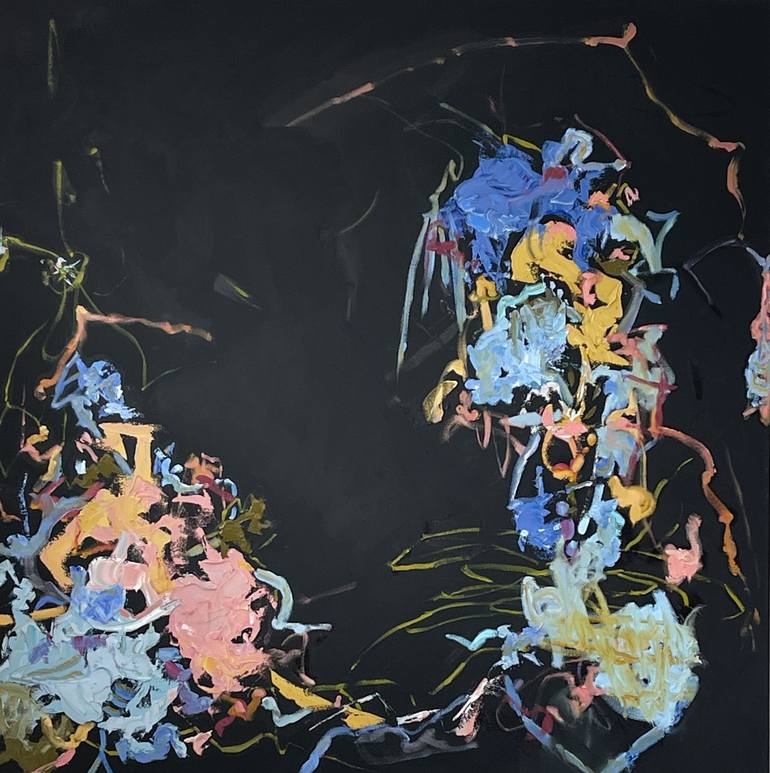 Original Abstract Expressionism Love Paintings by Peggy Casey-Mason