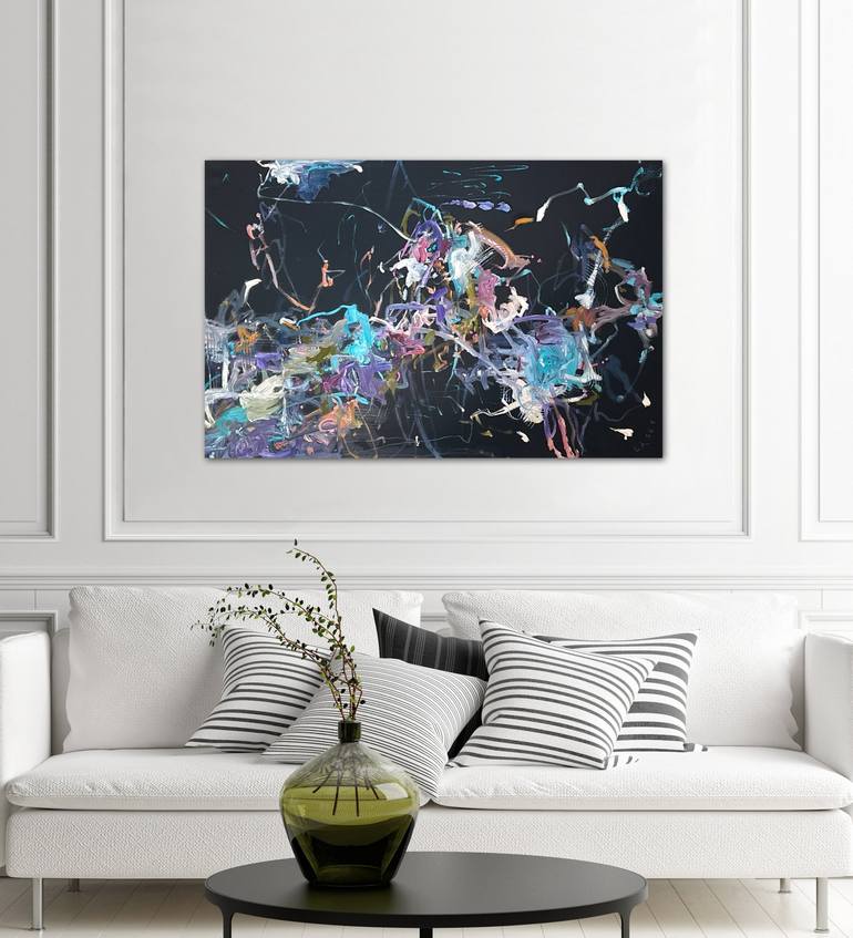 Original Abstract Painting by Peggy Casey-Mason