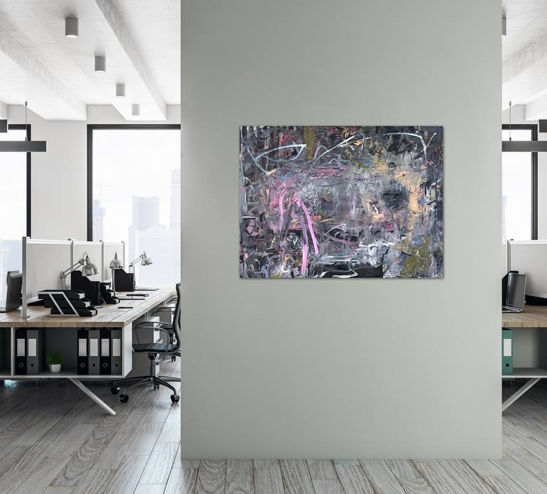 Original Contemporary Abstract Painting by Peggy Casey-Mason