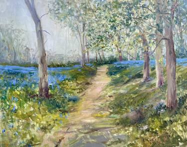 Original Impressionism Landscape Painting by Peggy Casey-Mason