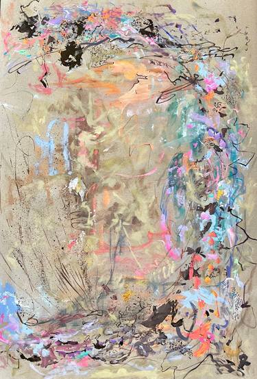 Original Expressionism Abstract Paintings by Peggy Casey-Mason