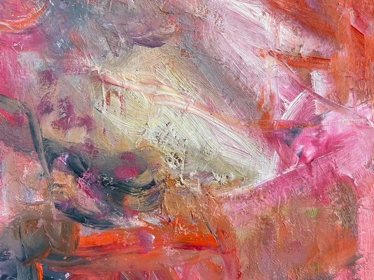 Original Abstract Expressionism Landscape Painting by Peggy Casey-Mason