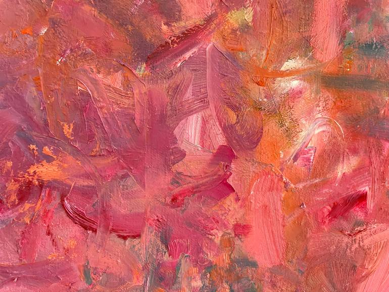 Original Abstract Expressionism Landscape Painting by Peggy Casey-Mason