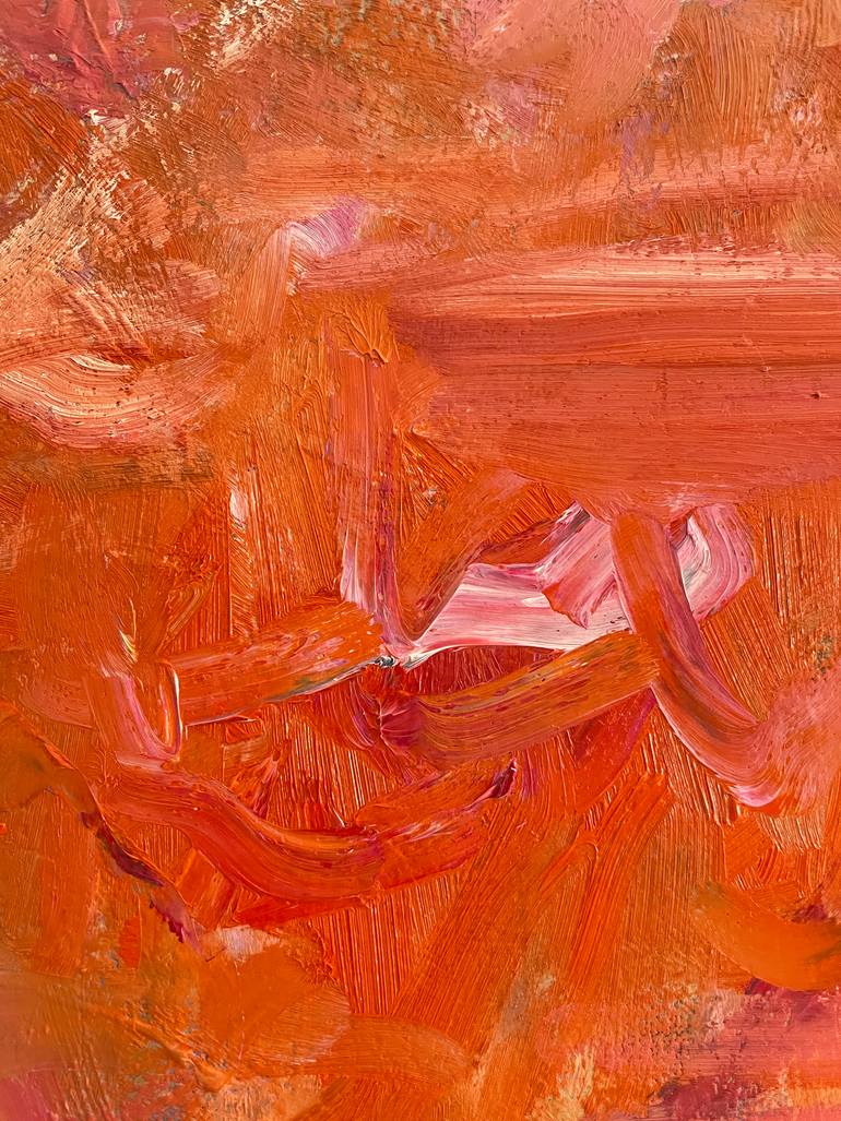 Original Abstract Expressionism Landscape Painting by Peggy Casey-Mason