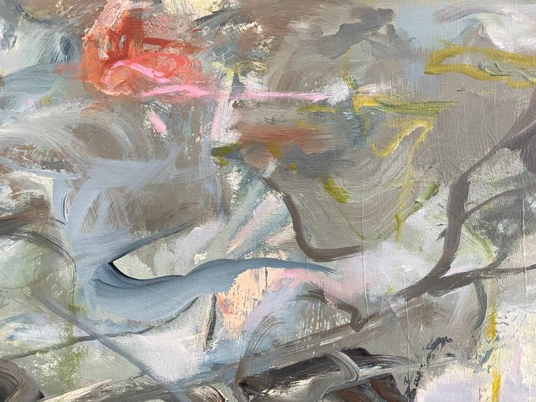Original Abstract Expressionism Landscape Painting by Peggy Casey-Mason