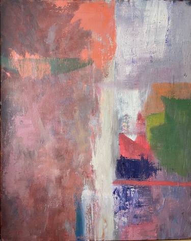 Original Abstract Expressionism Abstract Painting by Peggy Casey-Mason