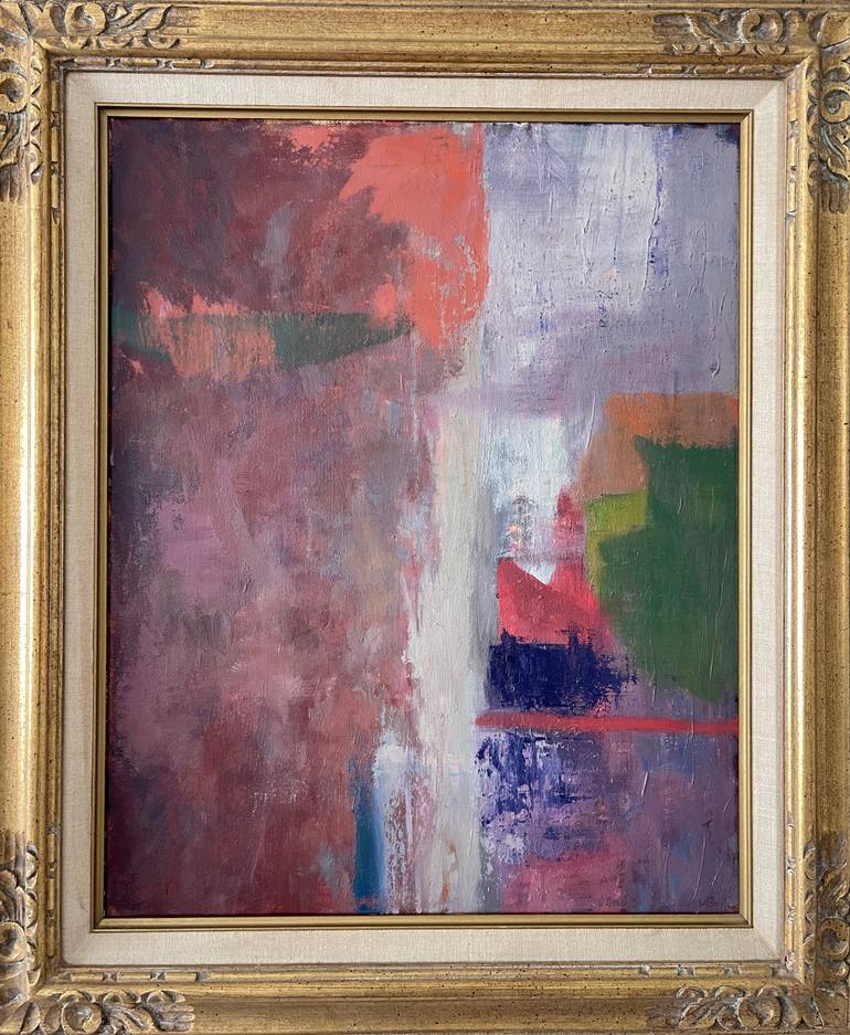 Original Abstract Expressionism Abstract Painting by Peggy Casey-Mason