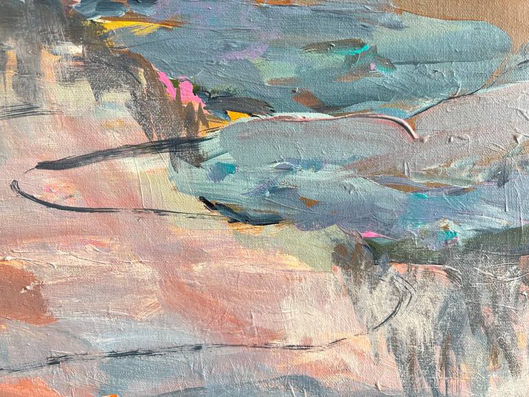 Original Impressionism Landscape Painting by Peggy Casey-Mason