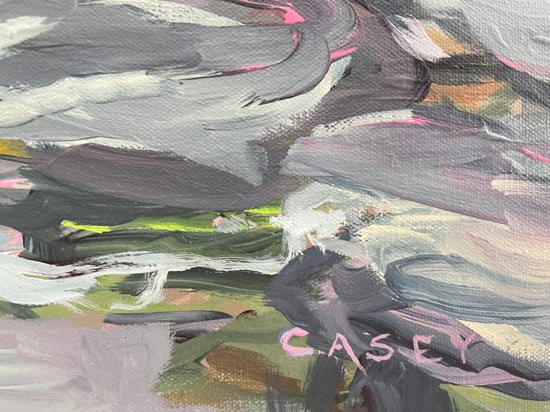 Original Impressionism Landscape Painting by Peggy Casey-Mason