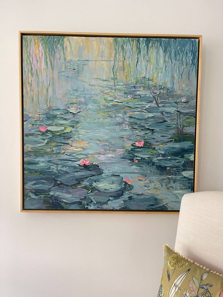 Original Impressionism Landscape Painting by Peggy Casey-Mason