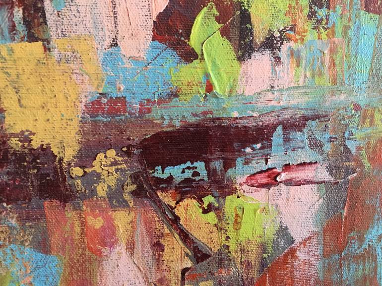 Original Abstract Landscape Painting by Peggy Casey-Mason
