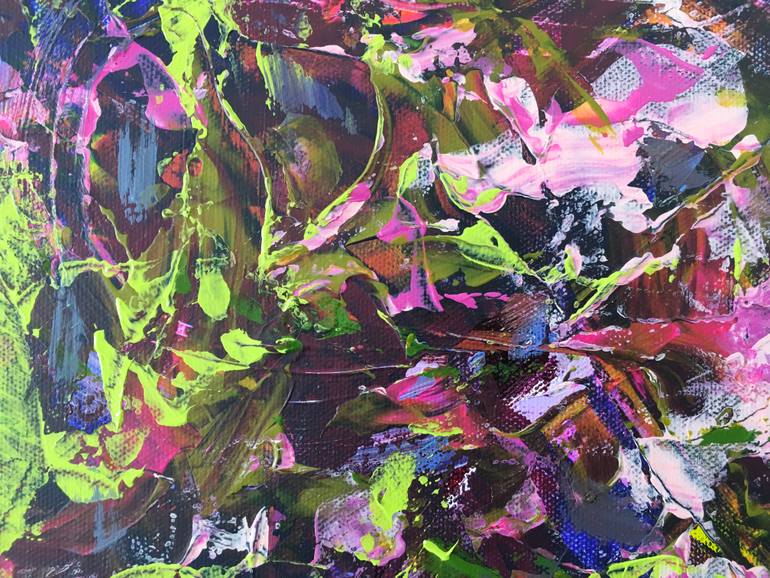 Original Abstract Landscape Painting by Peggy Casey-Mason